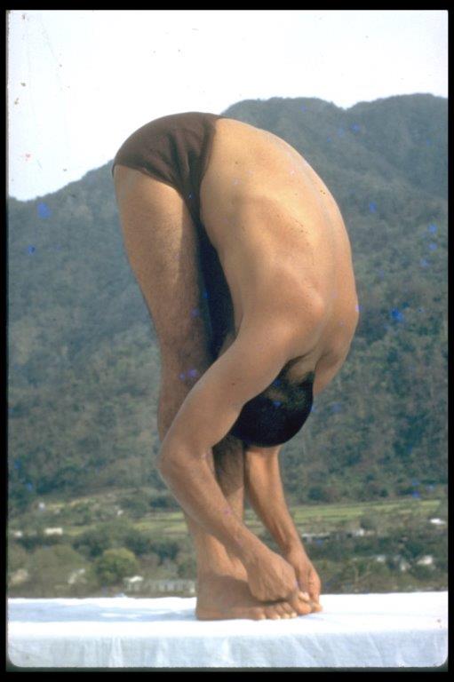 yoga pose 11 standing forward bend