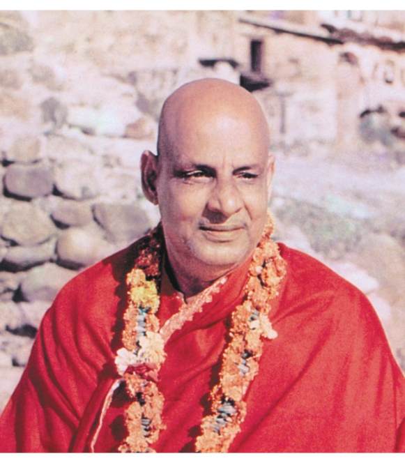 Swami Sivananda looking very dynamic