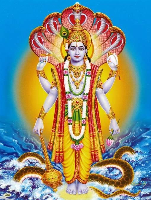 Positive Thinking by remembering Lord Vishnu
