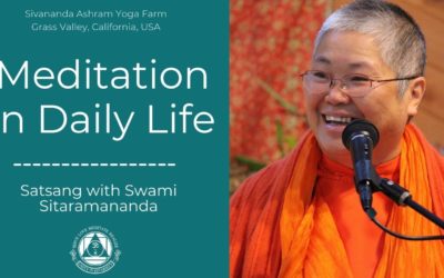 Face life with strength and vitality - Ashram de Yoga Sivananda