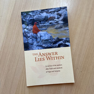 The Answer lies within by Swami Sitaramananda